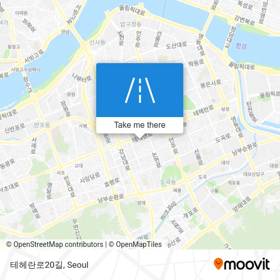 테헤란로20길 map
