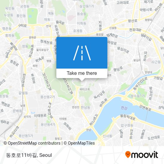 동호로11바길 map