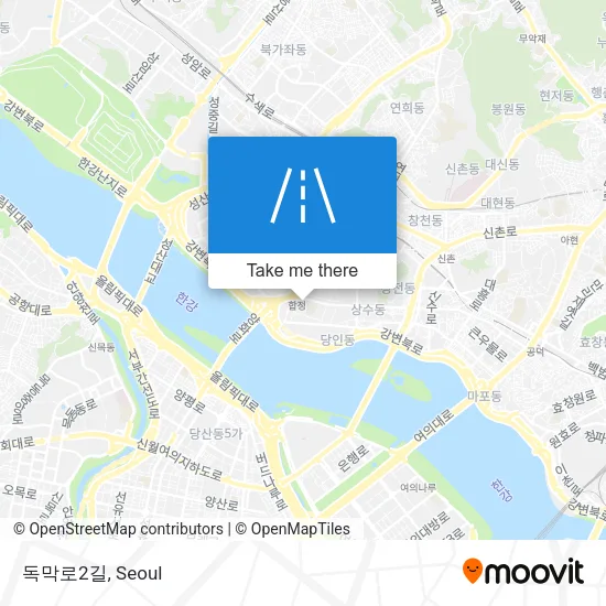 독막로2길 map