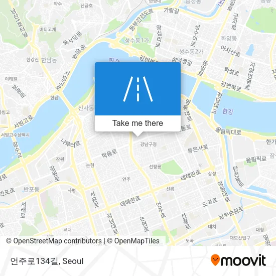 언주로134길 map