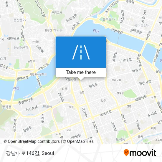 강남대로146길 map