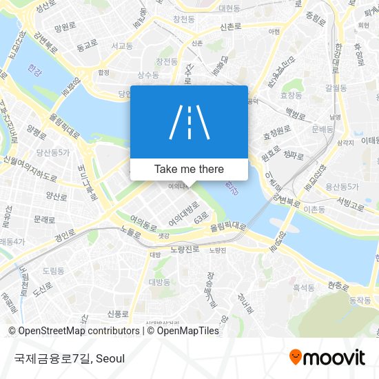 국제금융로7길 map