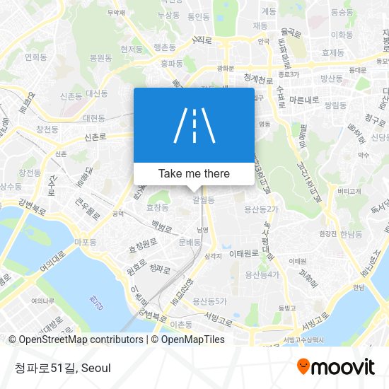 청파로51길 map