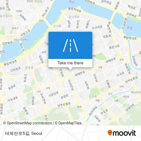 테헤란로5길 map