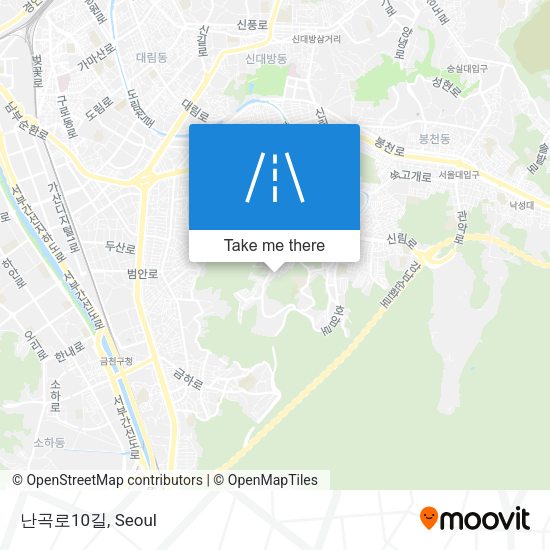 난곡로10길 map