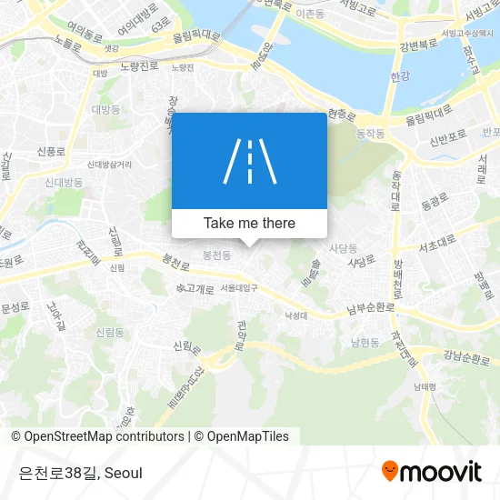은천로38길 map