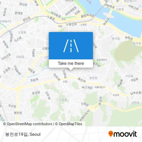 봉천로19길 map