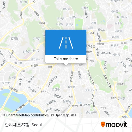 만리재로37길 map