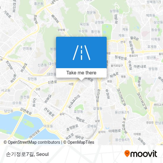 손기정로7길 map