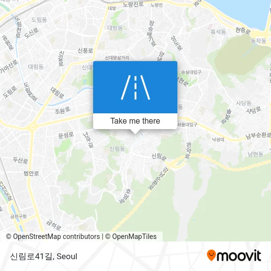 신림로41길 map
