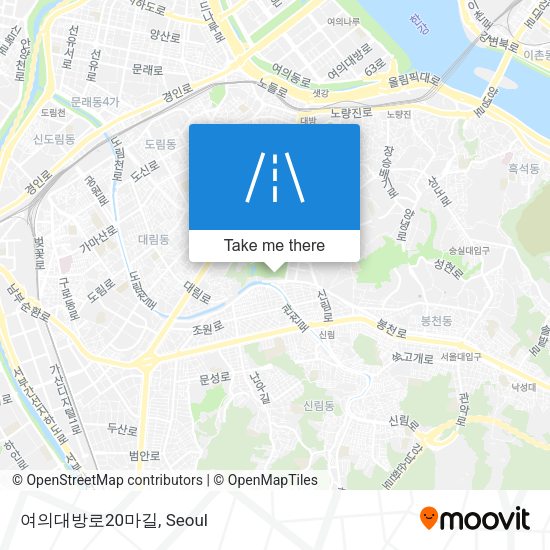 여의대방로20마길 map