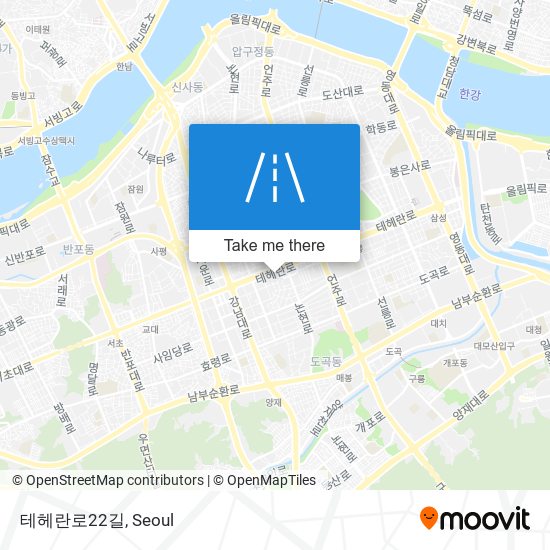 테헤란로22길 map