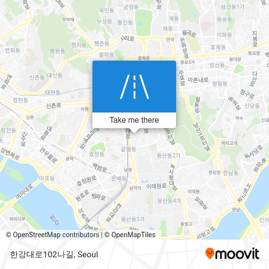 한강대로102나길 map