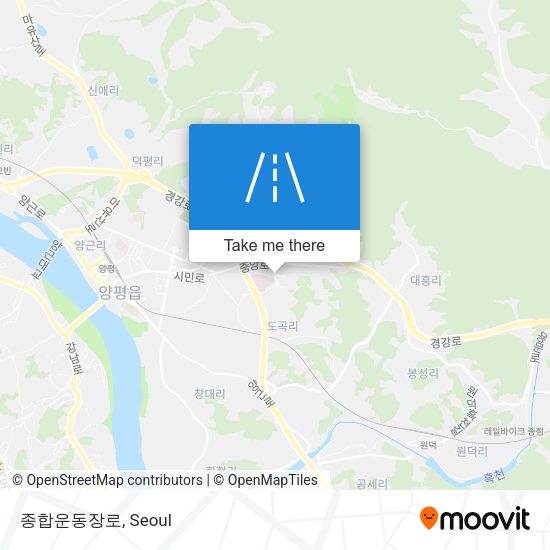 종합운동장로 map