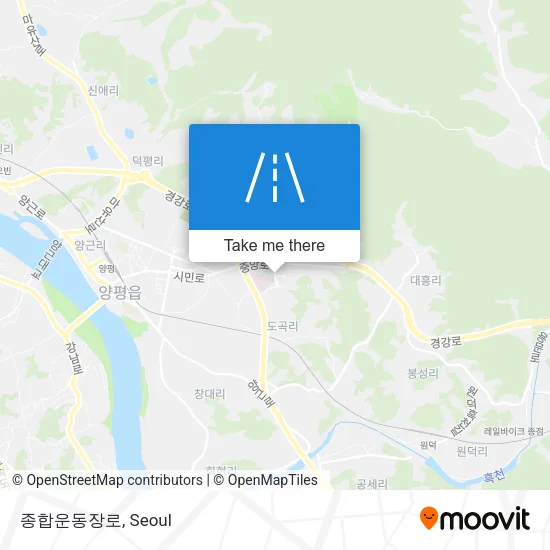 종합운동장로 map