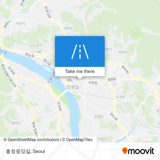 흥청중앙길 map