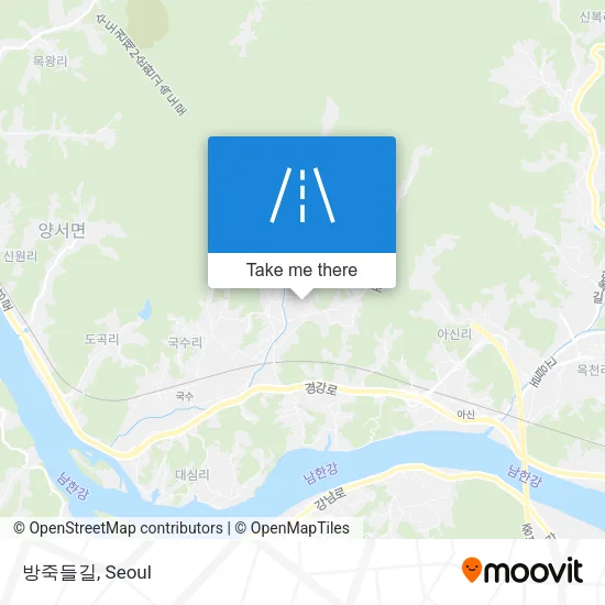 방죽들길 map