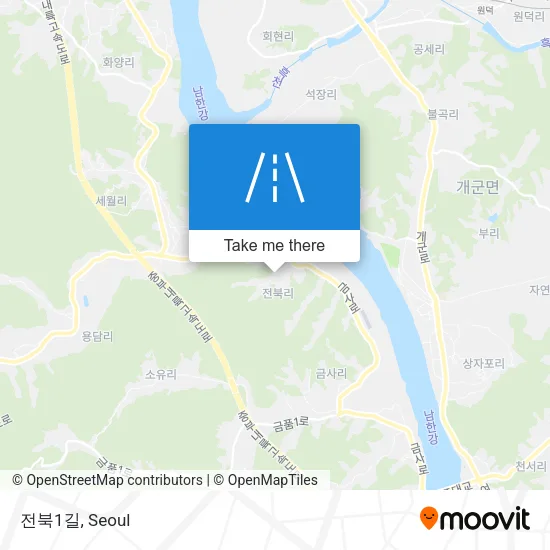 전북1길 map