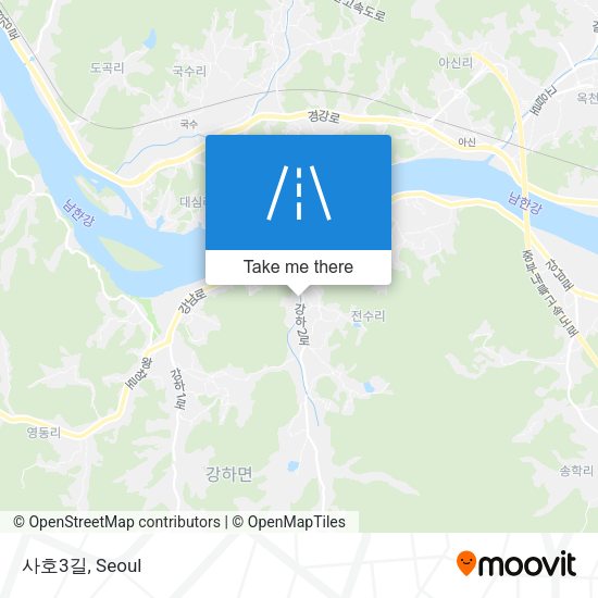 사호3길 map