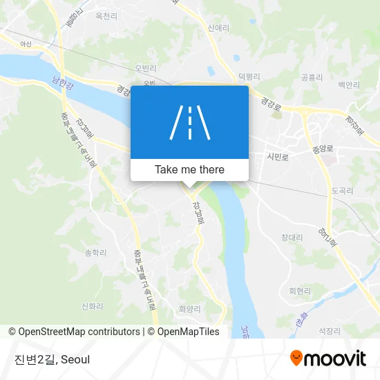 진변2길 map
