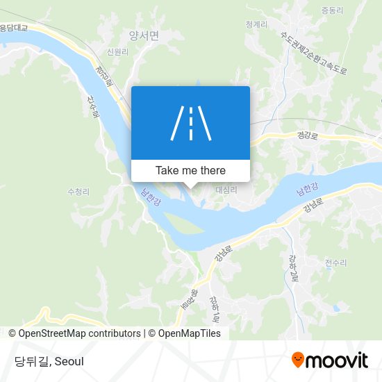 당뒤길 map