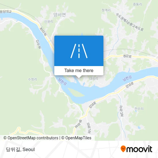 당뒤길 map