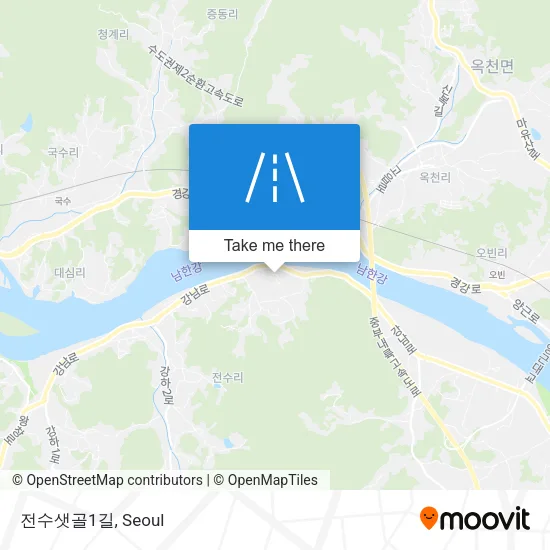 전수샛골1길 map