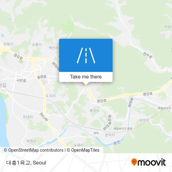 대흥1육교 map