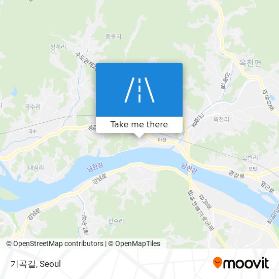 기곡길 map