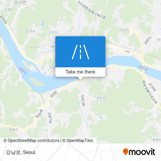 강남로 map