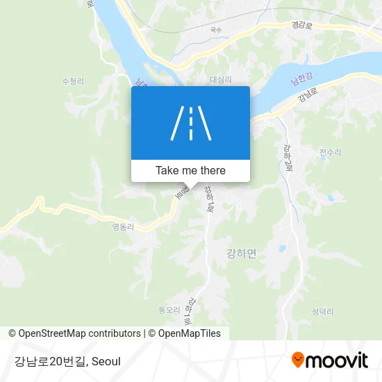 강남로20번길 map