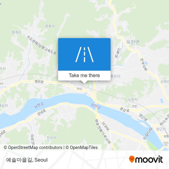예솔마을길 map