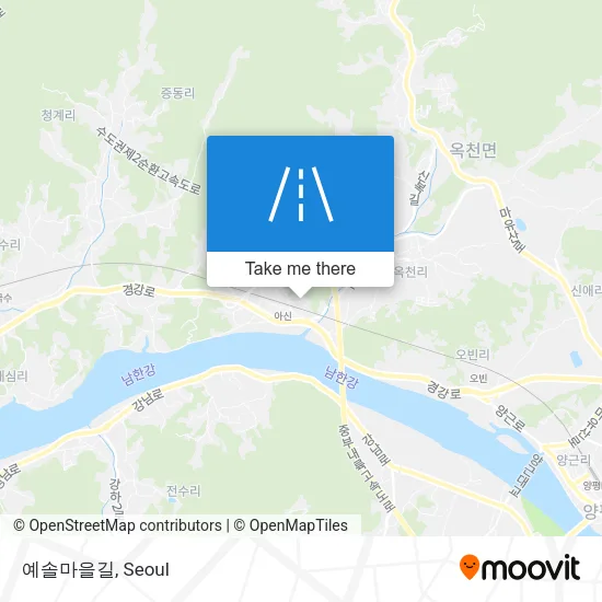 예솔마을길 map