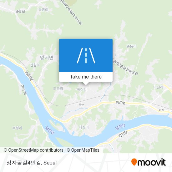 정자골길4번길 map