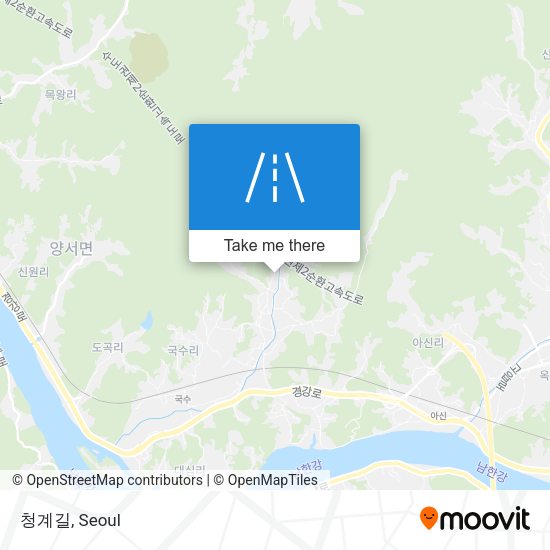 청계길 map