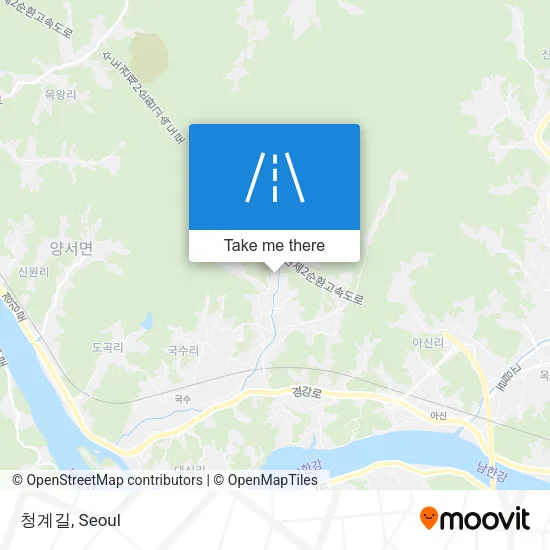 청계길 map