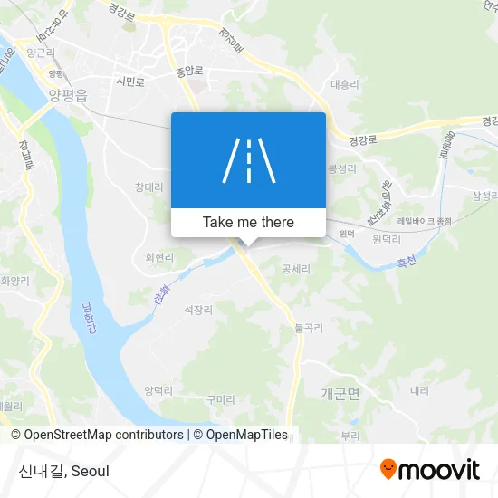 신내길 map