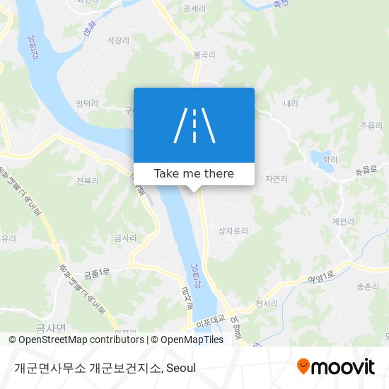 개군면사무소 개군보건지소 map