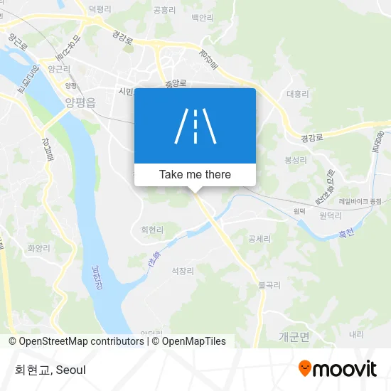 회현교 map