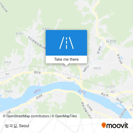 빙곡길 map