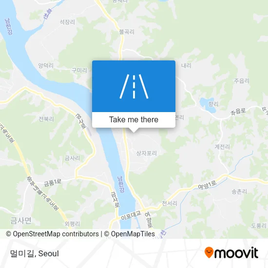 멀미길 map
