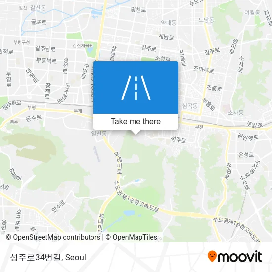 성주로34번길 map