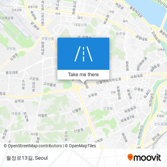 월정로13길 map