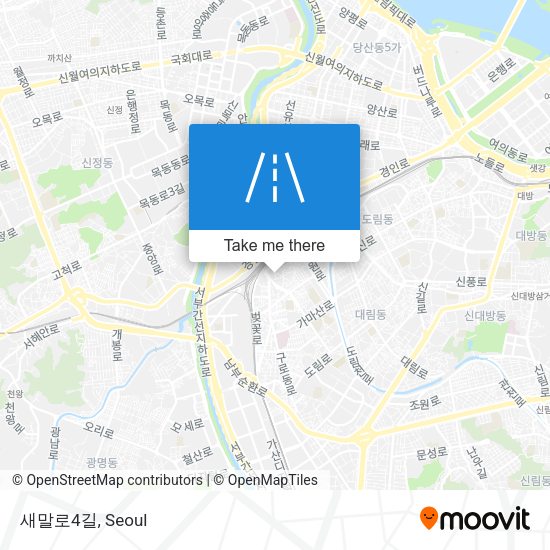 새말로4길 map
