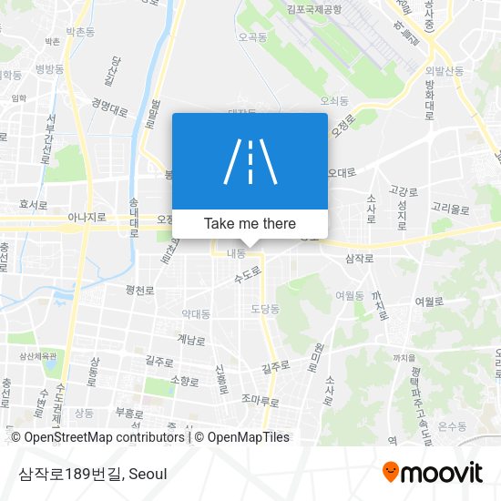 삼작로189번길 map