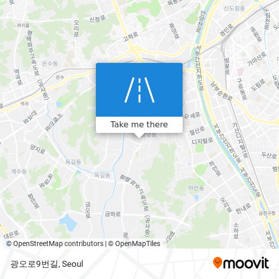 광오로9번길 map