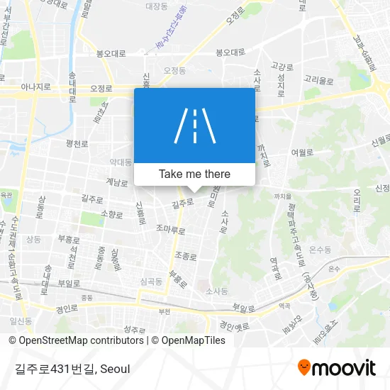 길주로431번길 map