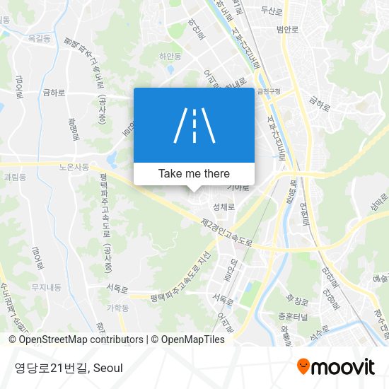 영당로21번길 map
