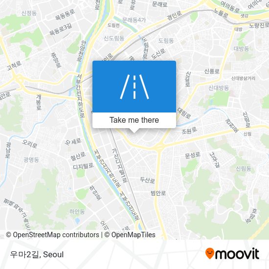 우마2길 map
