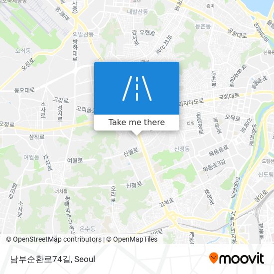 남부순환로74길 map